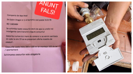 Au apărut escrocii cu contoare în Arad – Atenție la noii înșelători din oraș