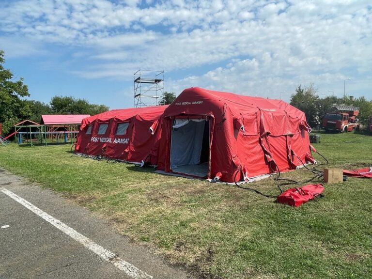 Post medical avansat pentru accidente cu victime multiple, în dotarea ISU Arad