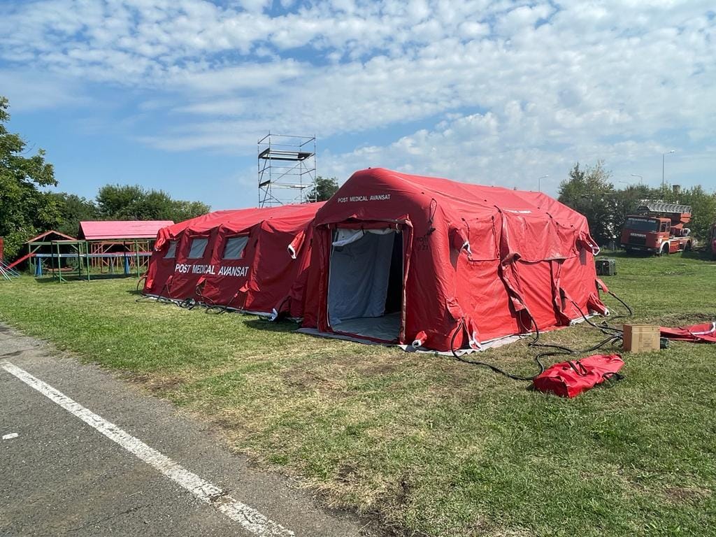 Post medical avansat pentru accidente cu victime multiple, în dotarea ISU Arad