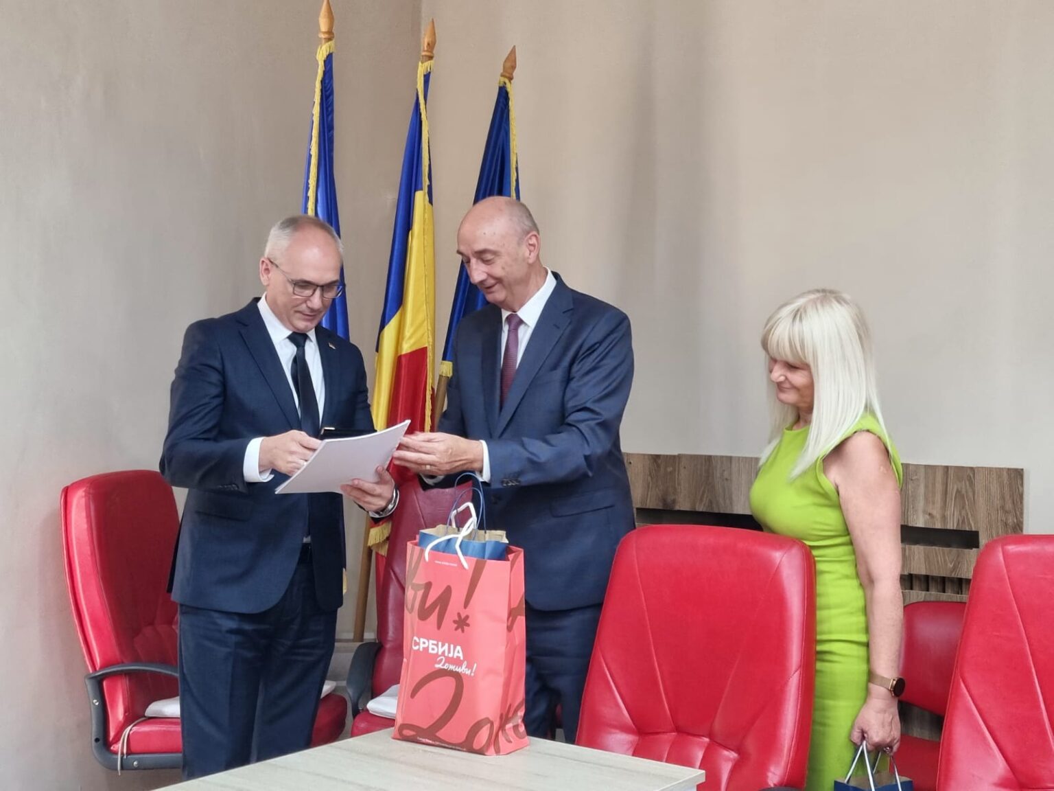 Consulul Serbiei, vizită în Caraș-Severin la final de mandat
