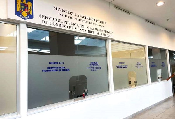 Descinderi ale ofițerilor DGA la serviciul de permise auto din Arad: sunt vizați examinatori și instructori