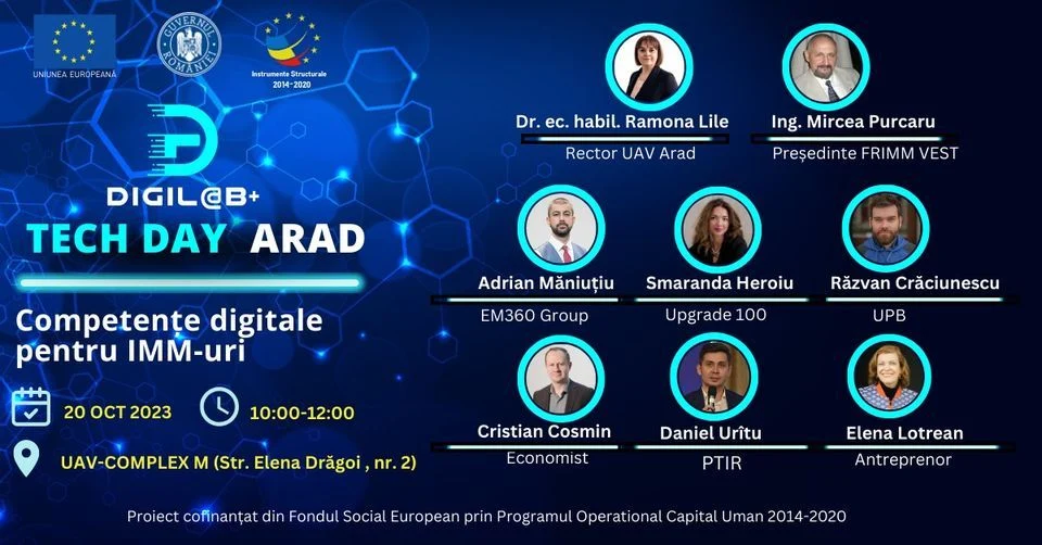 Tehnologia ca motor al succesului: Tech Day Arad, conferința ce dezvăluie secretele digitalizării