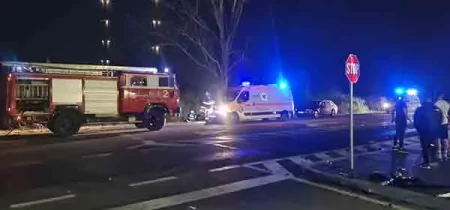 Accident grav cu trei vehicule pe drumul Arad-Curtici