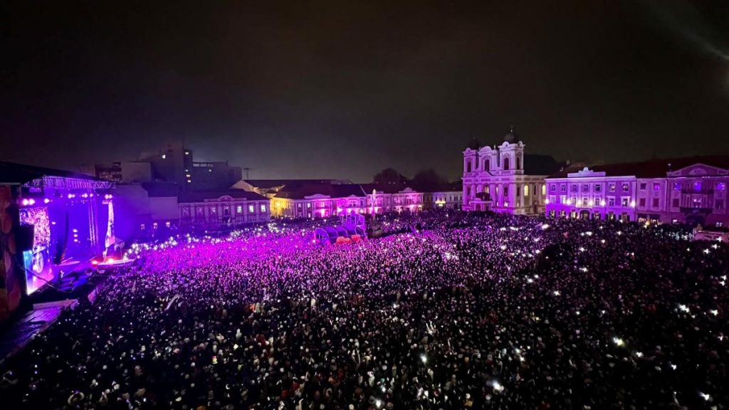 Record impresionant: peste 115.800 de participanți la evenimentul de închidere a Capitalei Europene a Culturii, „Timișoara 2023 la nesfârșit”