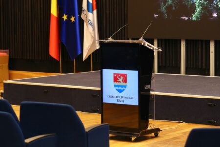 Consiliul Județean Timiș a modernizat Sala Multifuncțională din Palatul Administrativ cu o investiție de peste un milion de lei