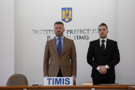 Timișul are un nou subprefect: Raul Ambruș a depus jurământul în funcție