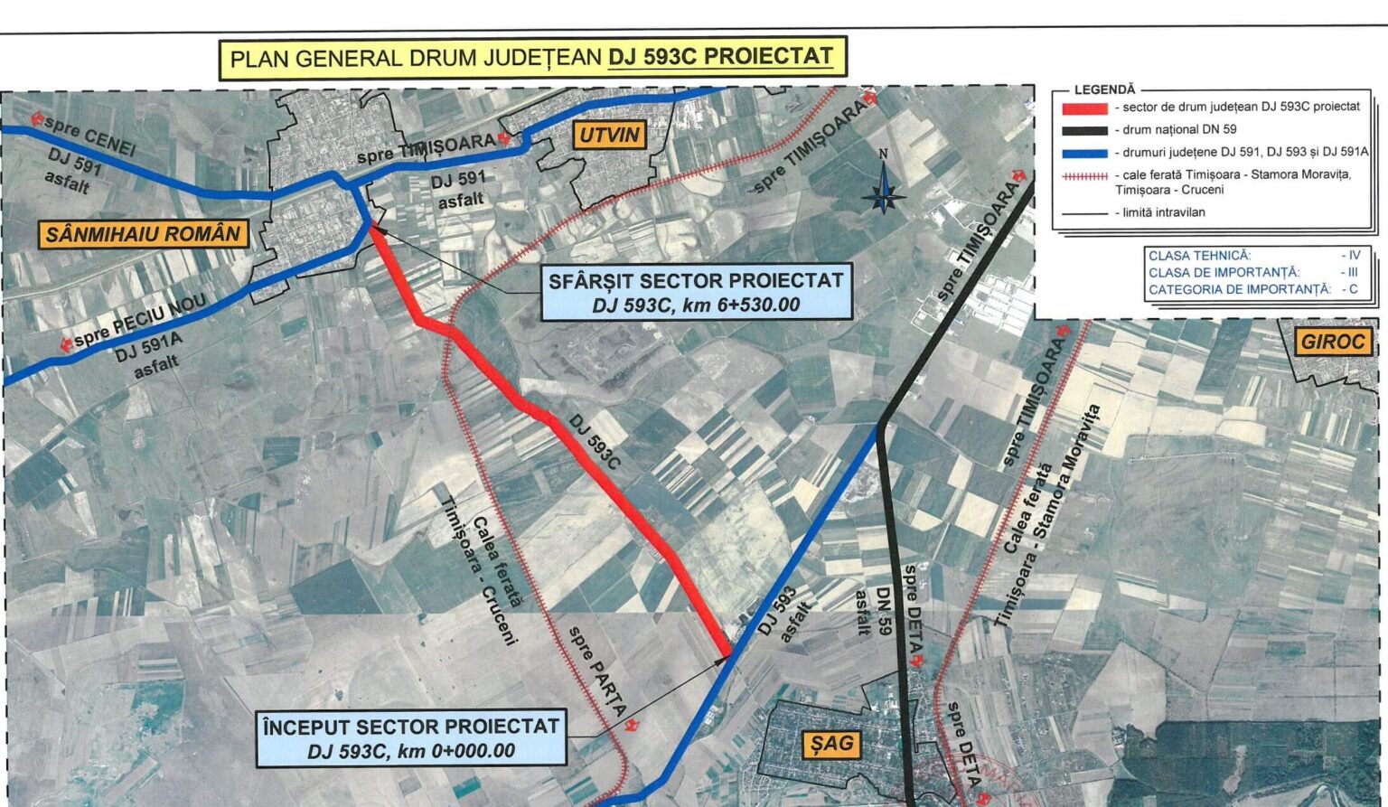 Modernizarea drumului județean dintre Șag și Sânmihaiu Român: a fost emisă autorizaţia de construire